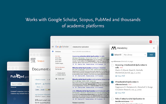 mendeley chrome extension