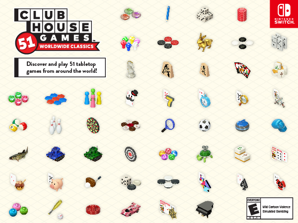 clubhouse games 51 worldwide classics