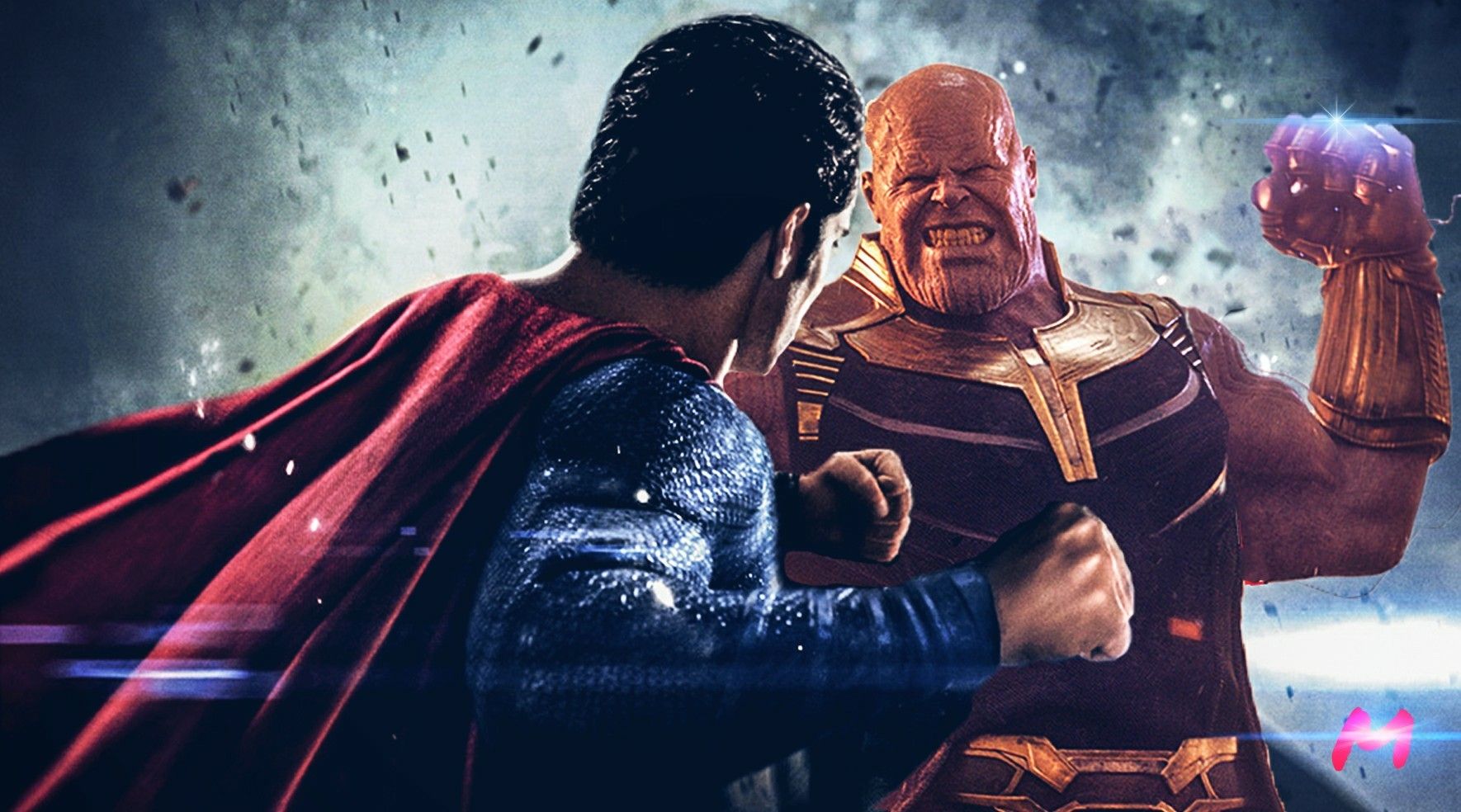 superman vs thanos