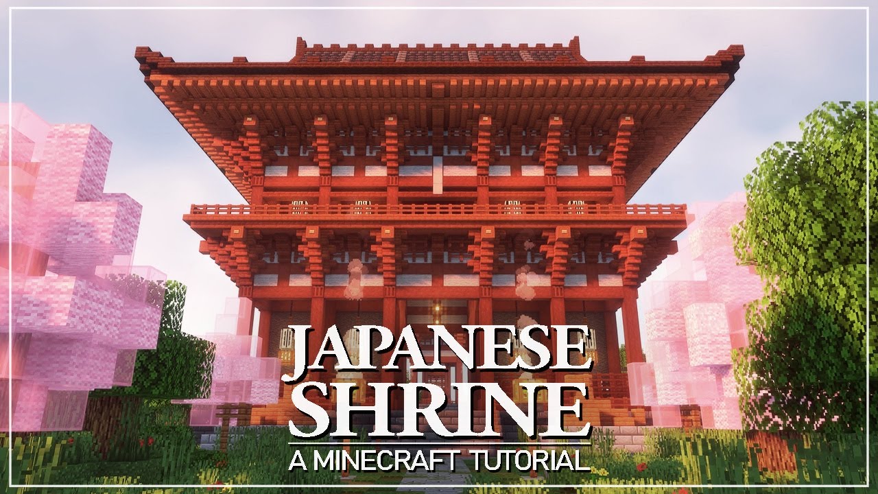 minecraft japanese shrine