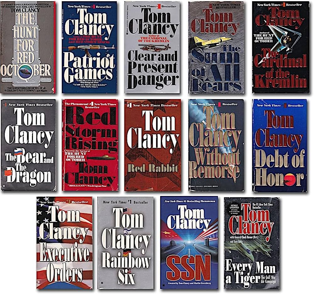 tom clancy books in order