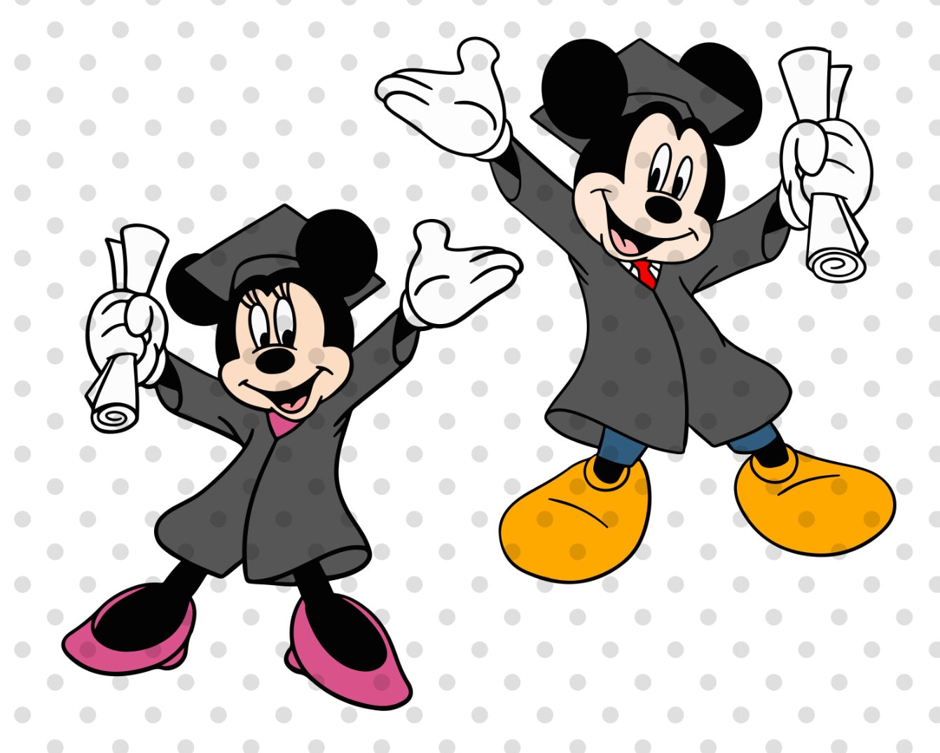 mickey graduado