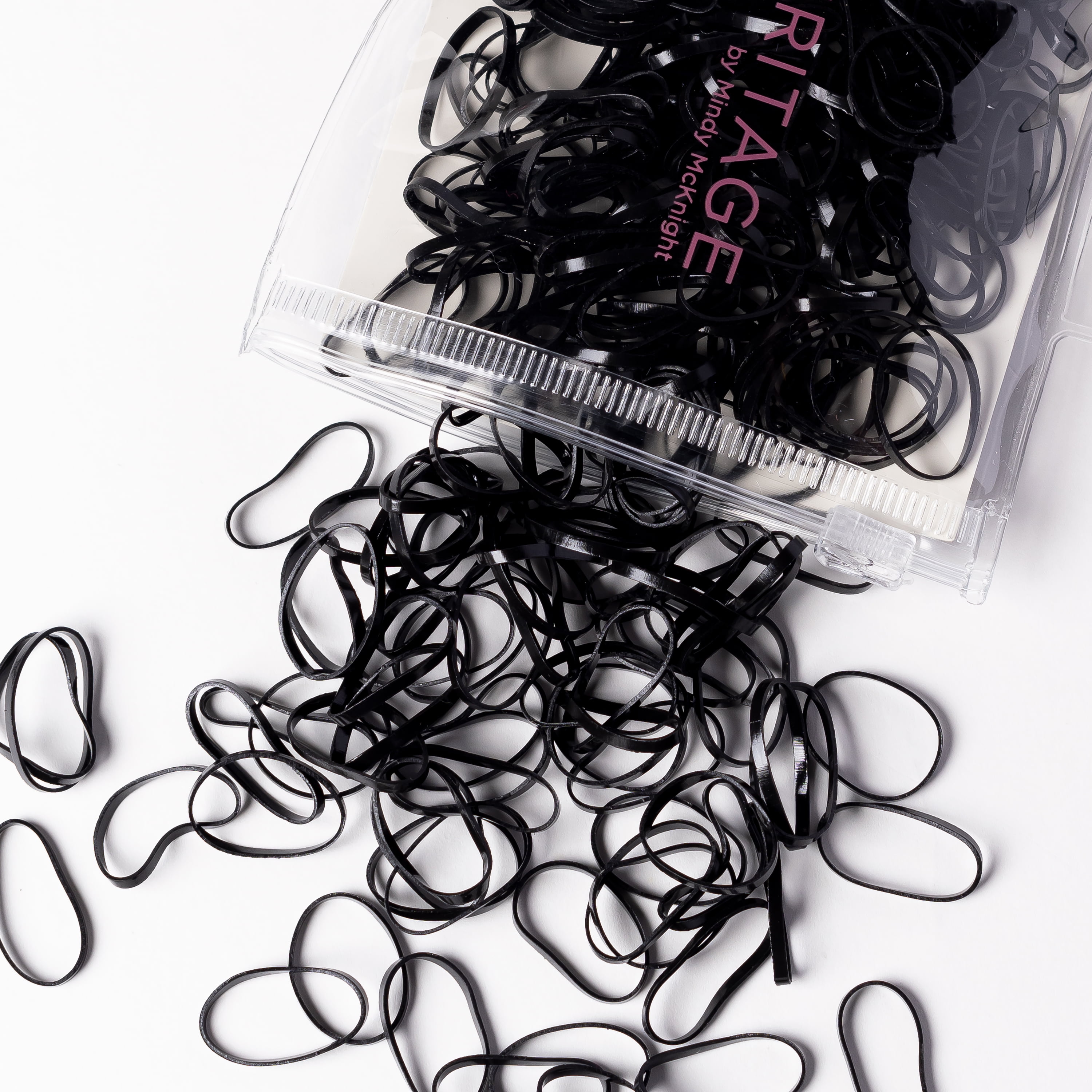 black hair ties