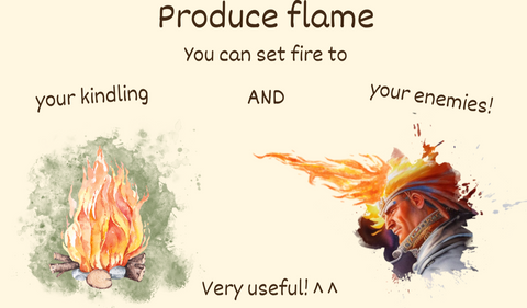 produce flame 5e