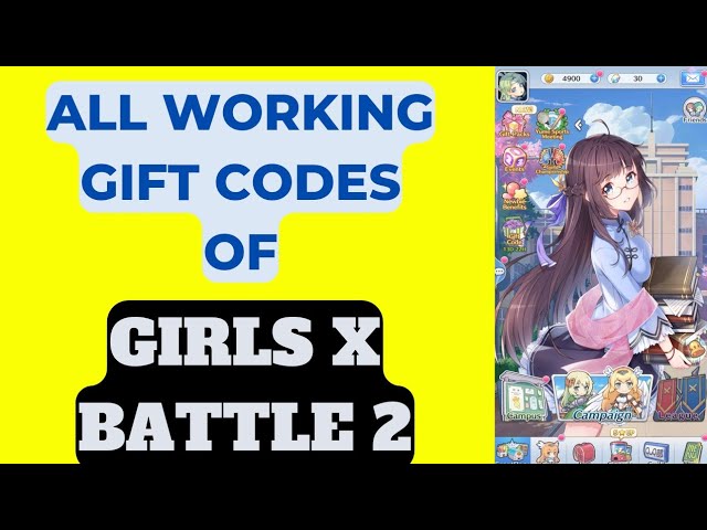 girls x battle 2 gift codes