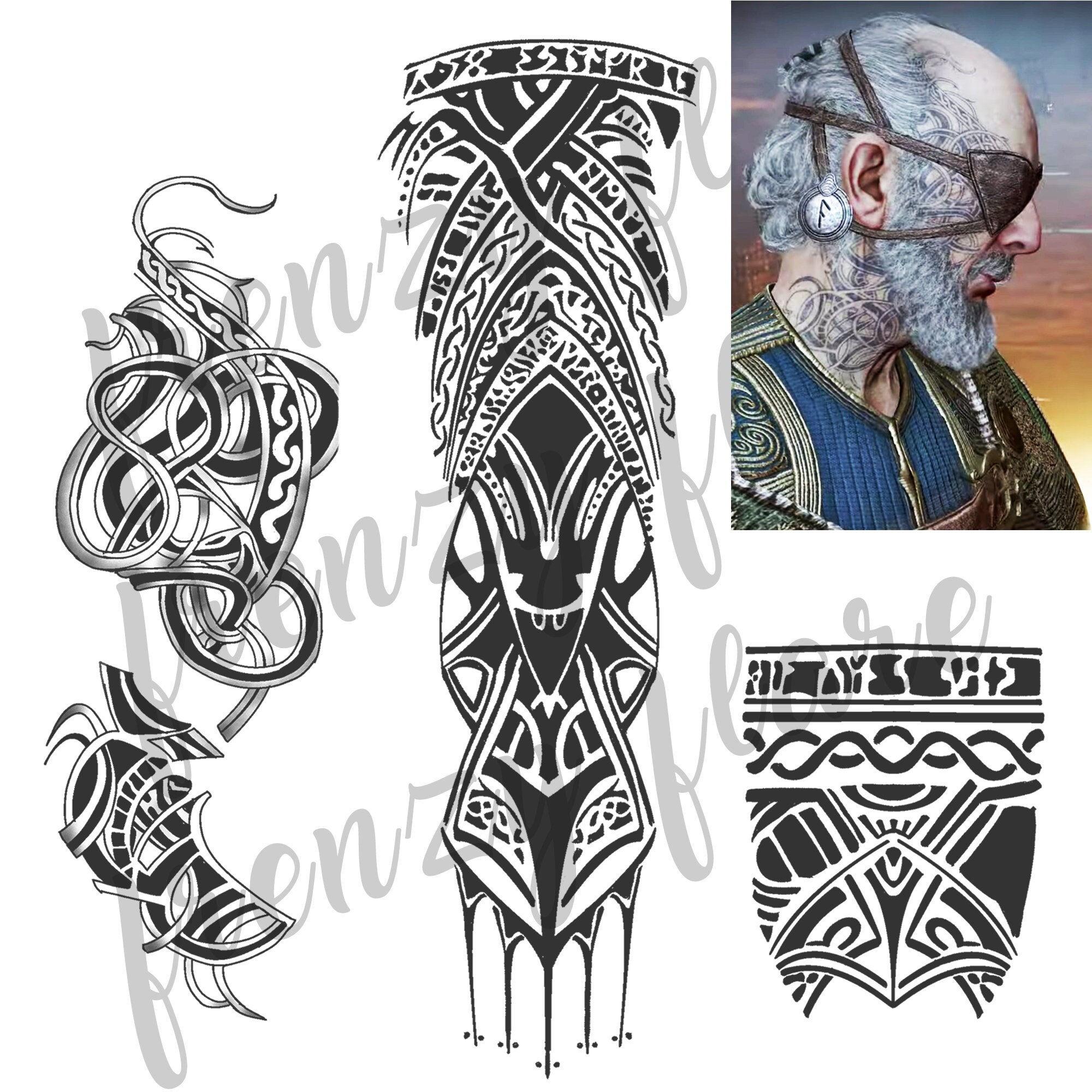 viking style tattoos