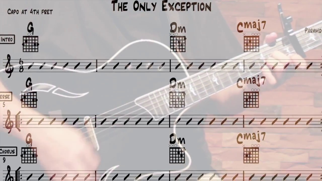 the only exception strumming