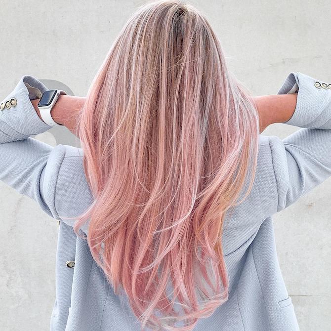 pink and blonde hair color ideas