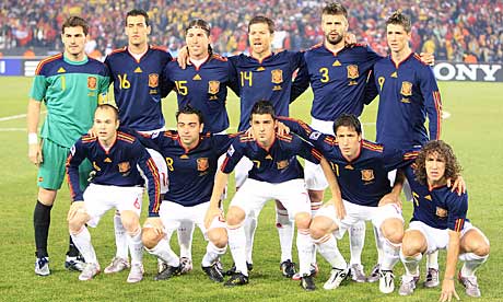 spain 2010 world cup squad