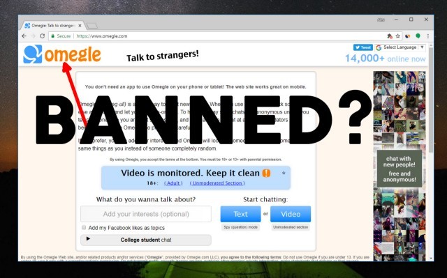 how to get unbanned omegle