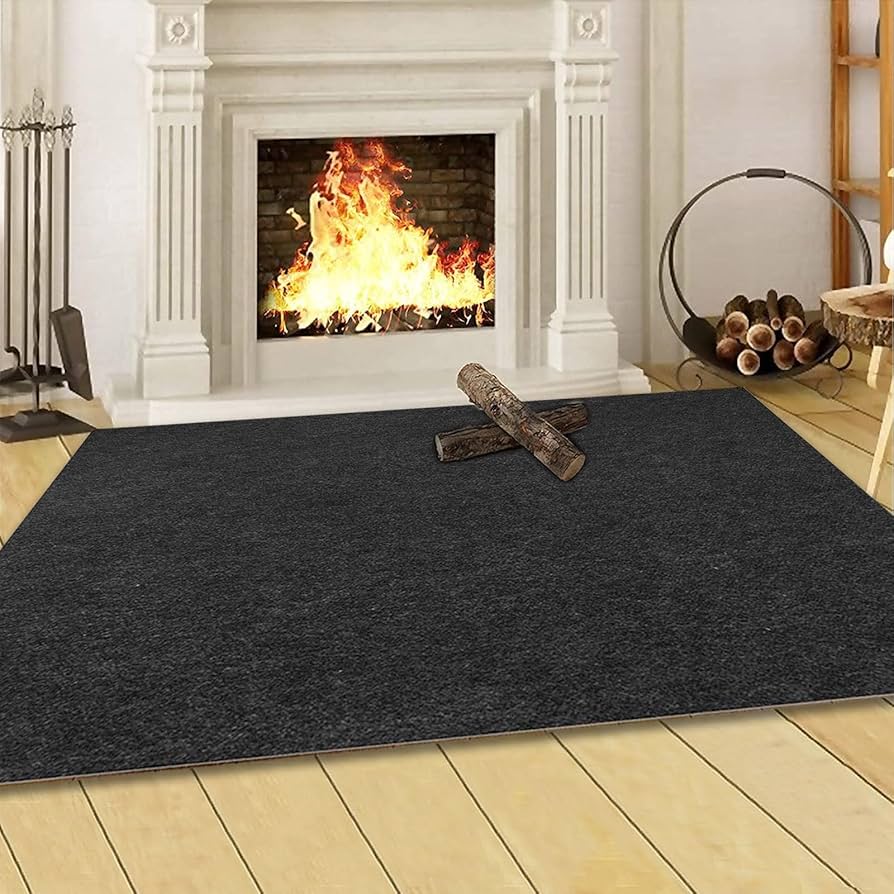 fireproof mat for fireplace