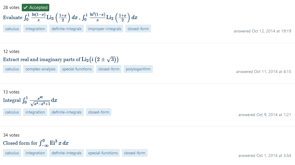 math stackexchange