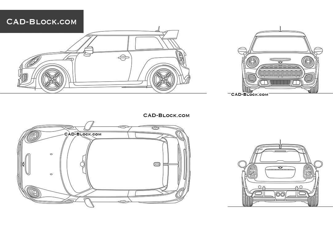 mini cooper dwg