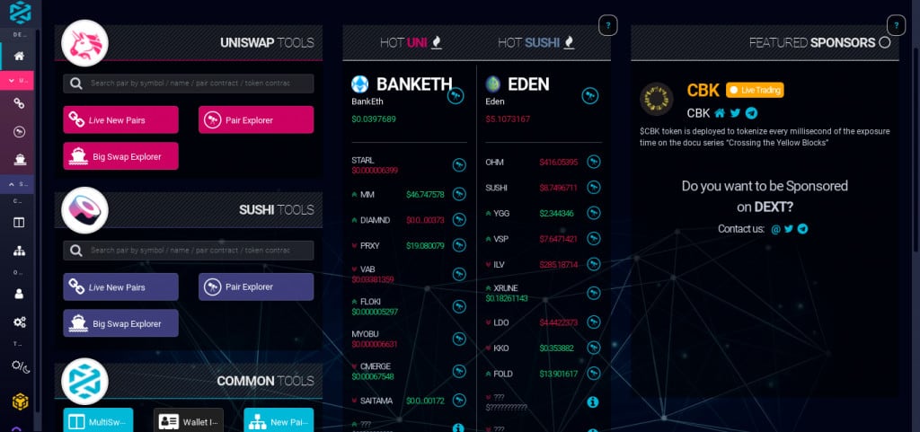 dextools chart