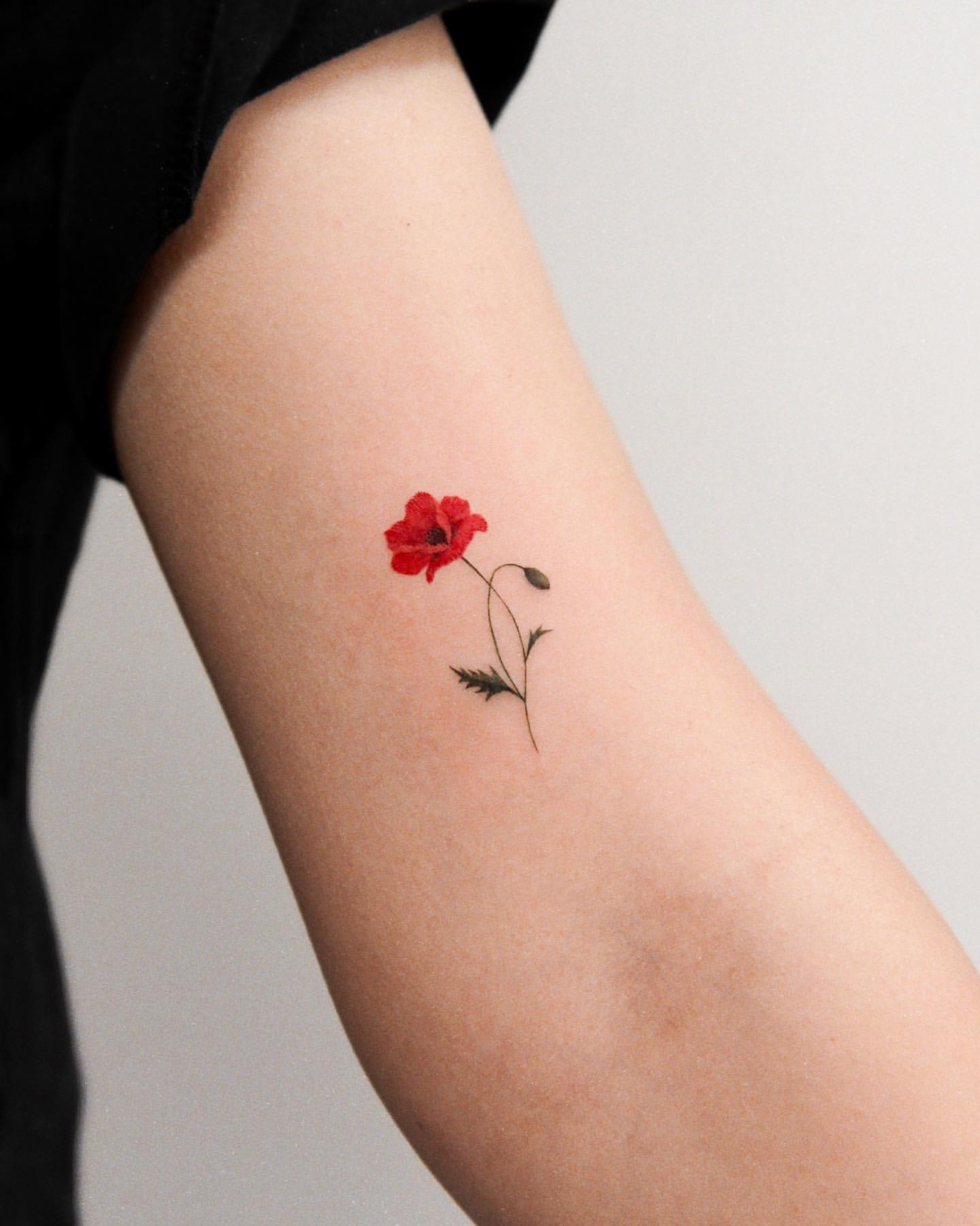 poppy tattoo