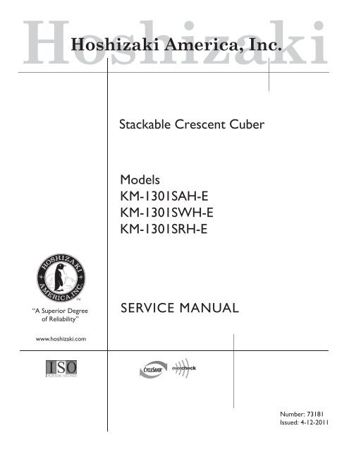 hoshizaki manual