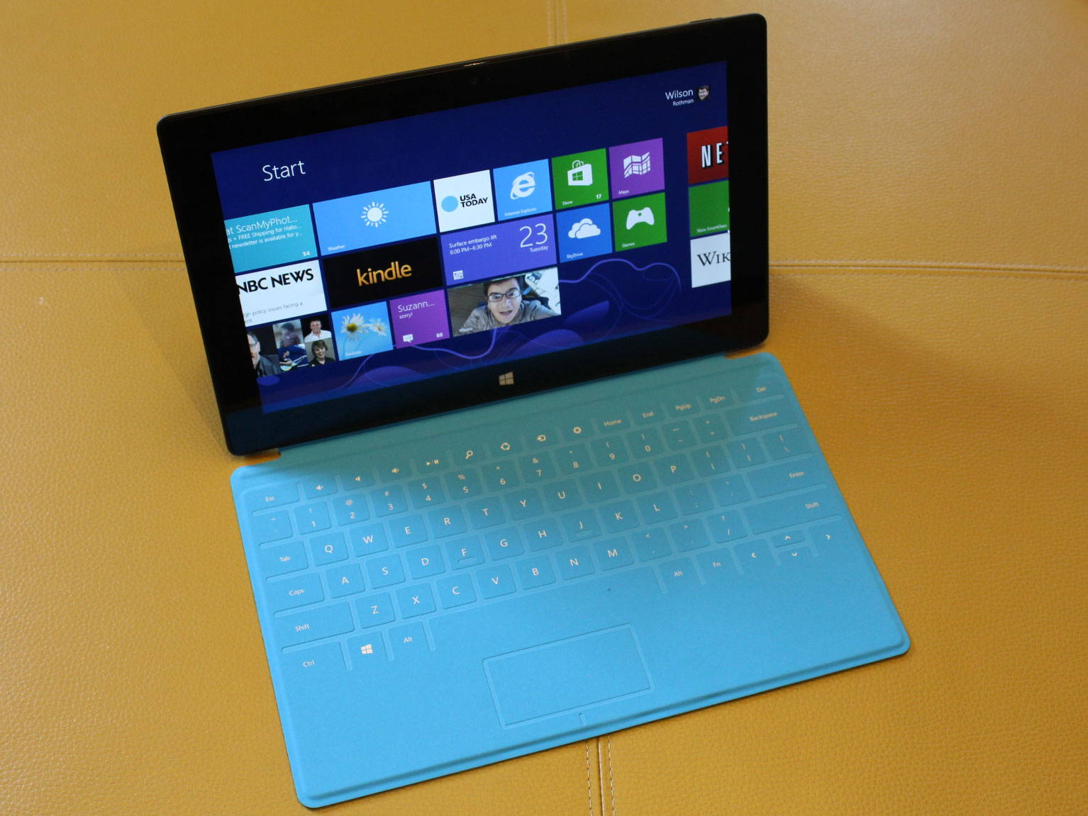 microsoft surface rt tablet