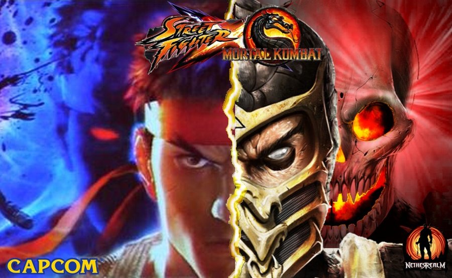 mortal kombat vs street fighter