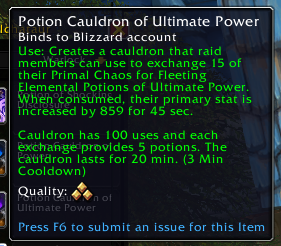 potion cauldron of ultimate power