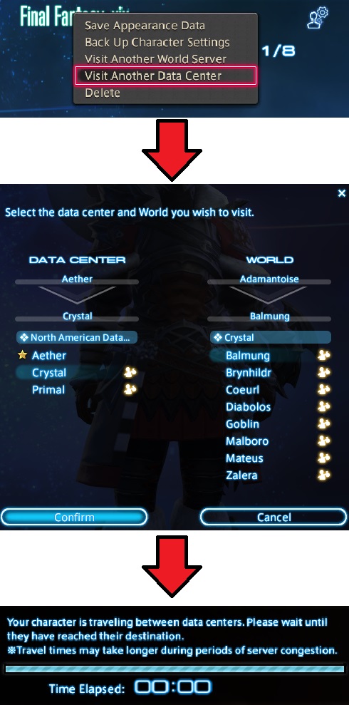 ffxiv data center