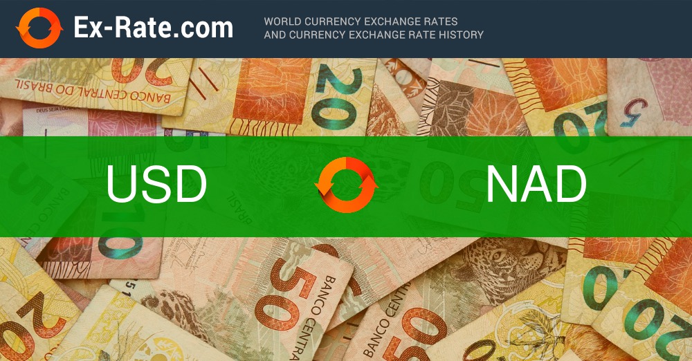 us dollar to namibian dollar exchange rate