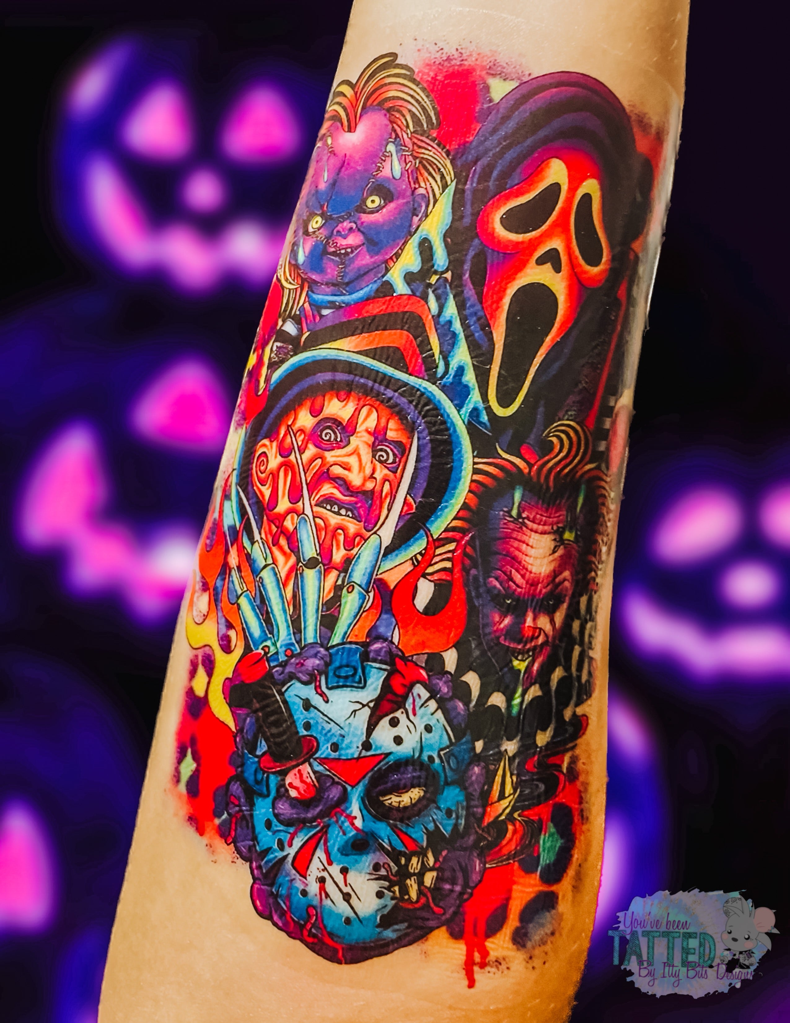 tattoo sleeve horror