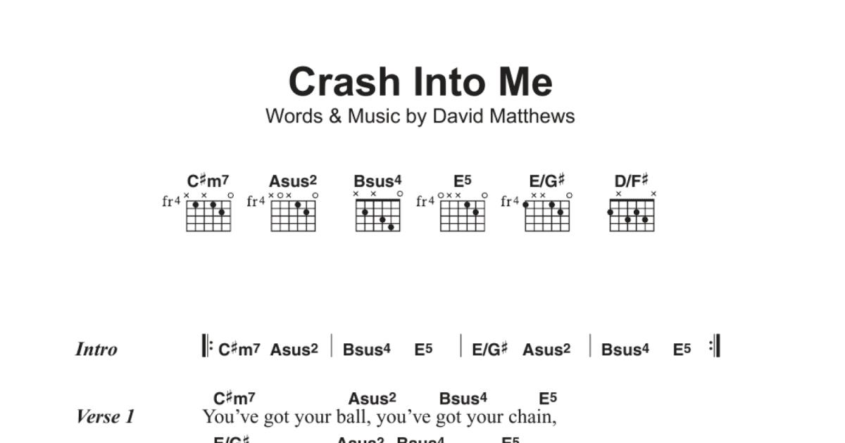 crash guitar chords