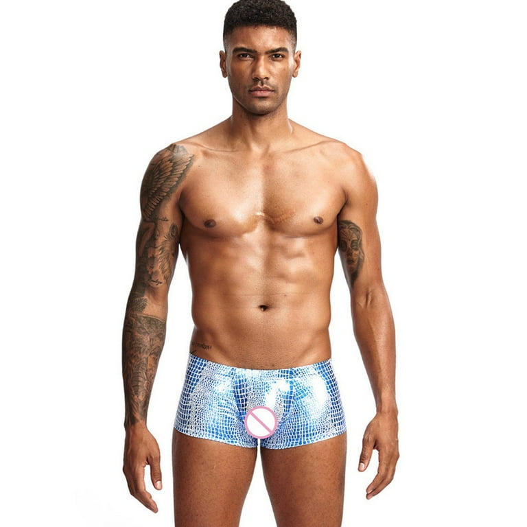 mens sheer underwear boxer brief