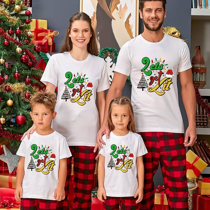 family matching christmas shirts