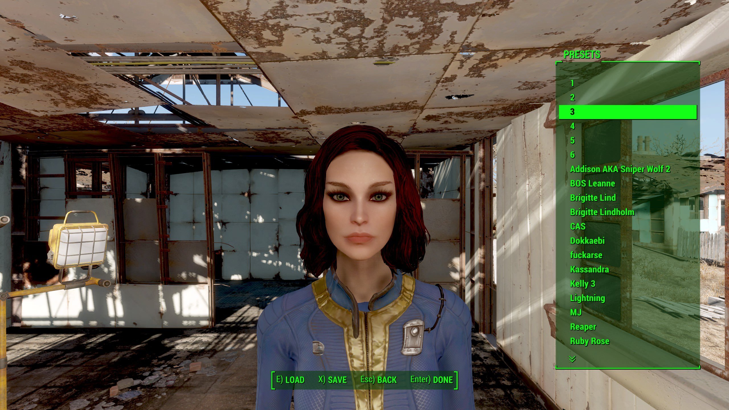 fallout 4 looksmenu presets not working