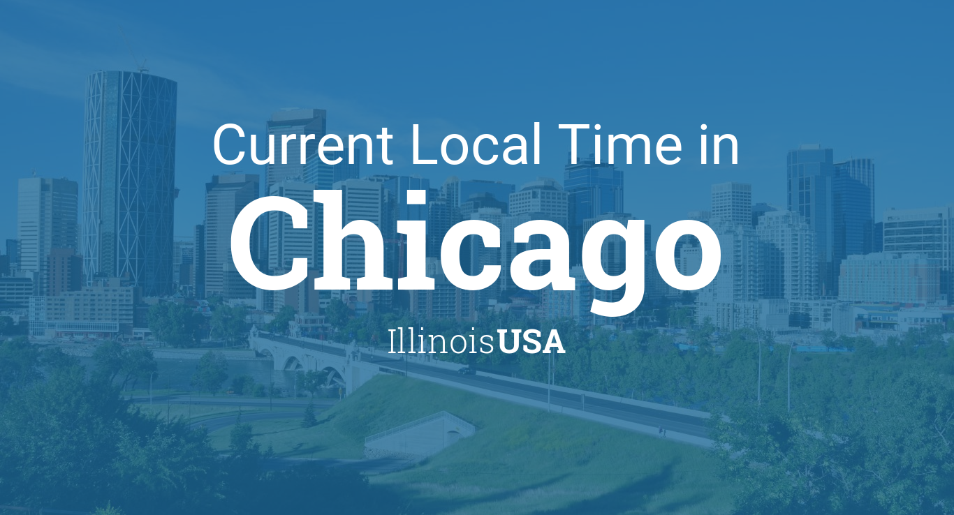 chicago usa local time