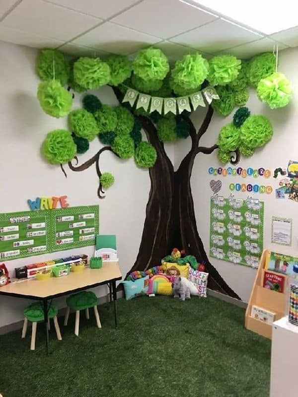 jungle themed classroom