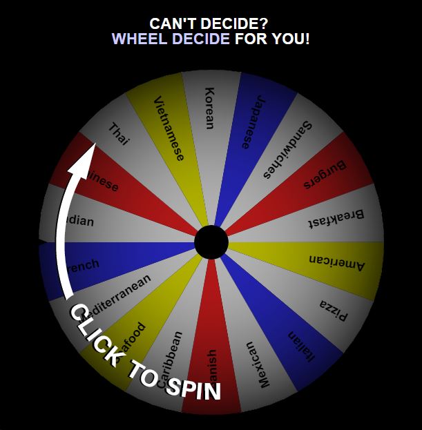 wheeldecide