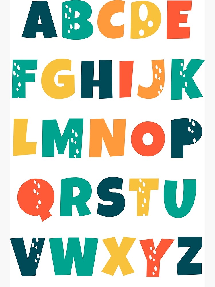 abcd alphabet