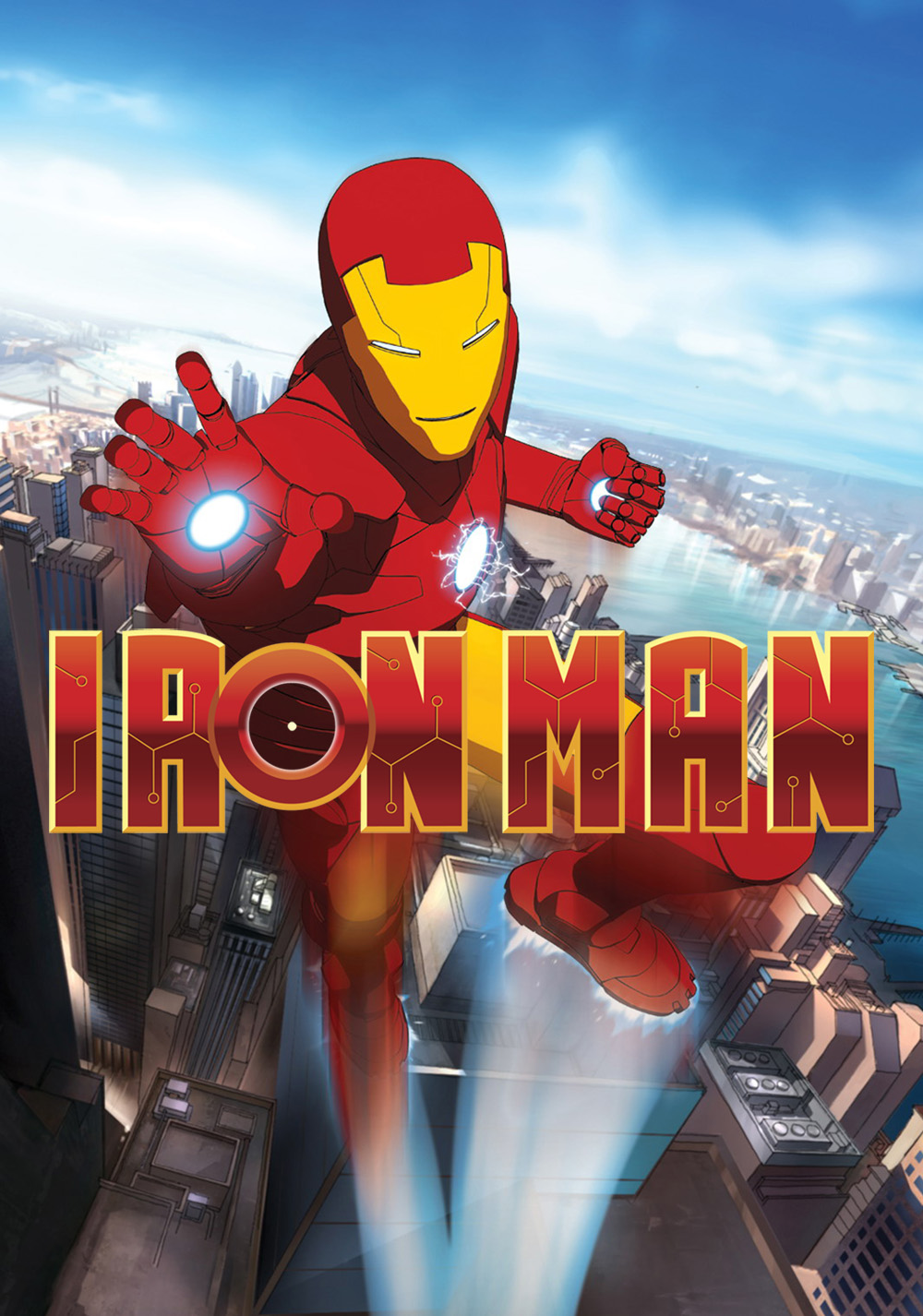 cartoon iron man movie