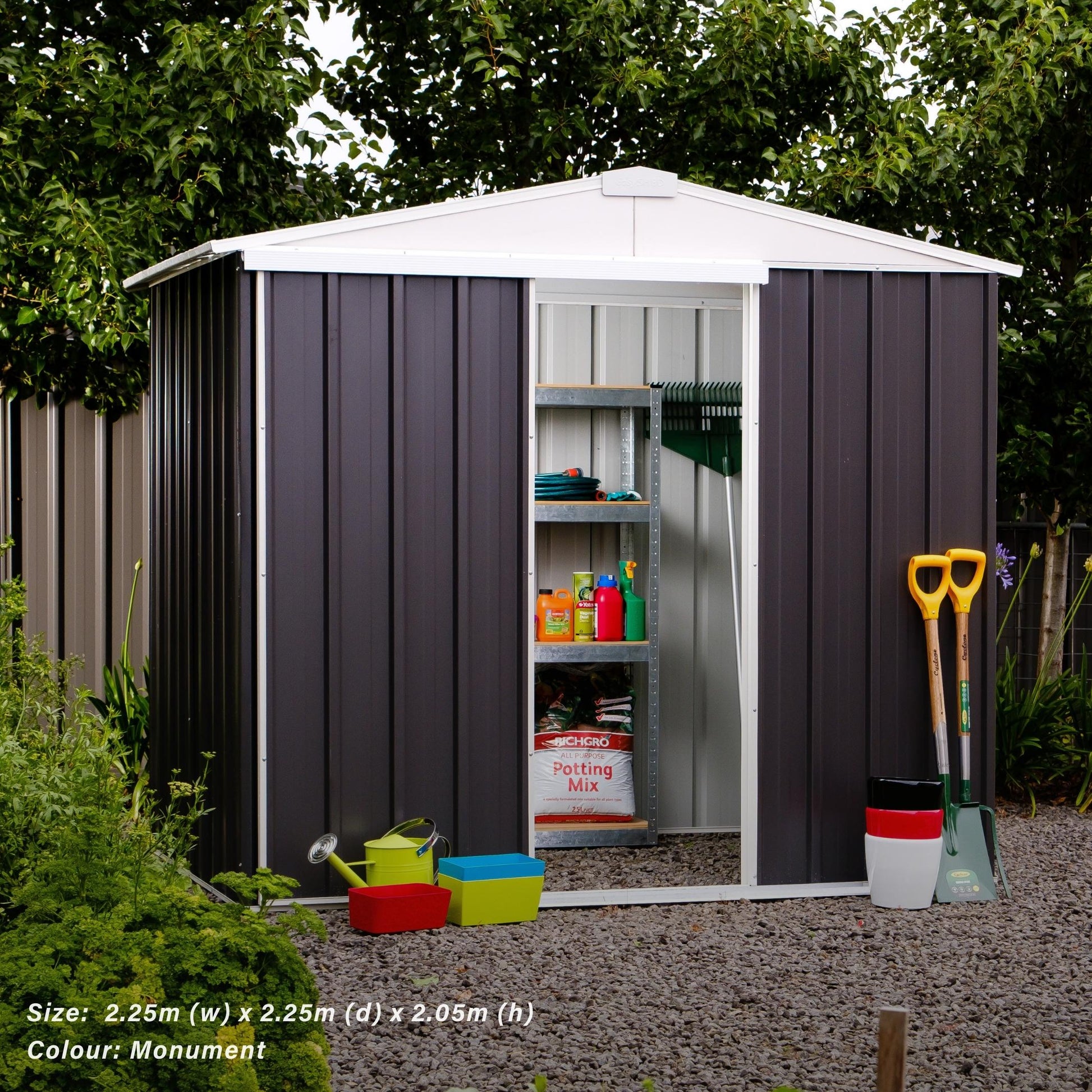 1.5 x 1.5 garden shed