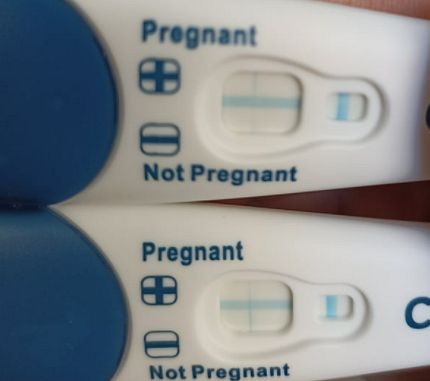 evap lines vs faint positive