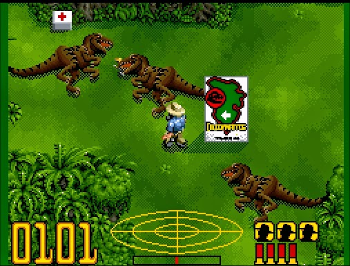 jurassic park snes