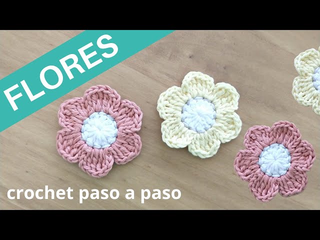 flores a crochet