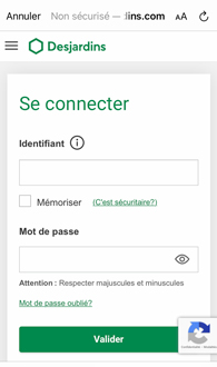 accesd solution en ligne desjardins