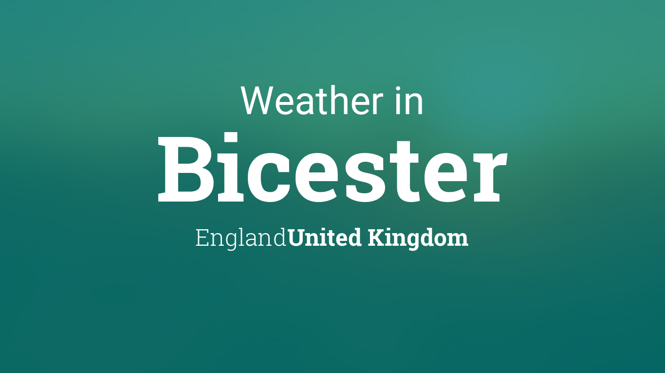 accuweather bicester