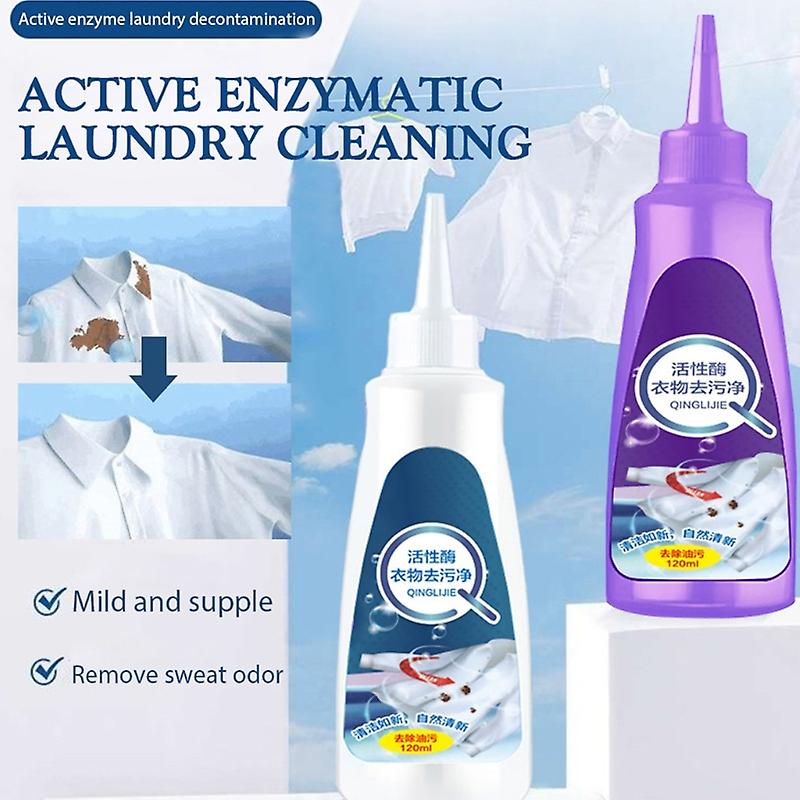 active enzyme laundry stain remover