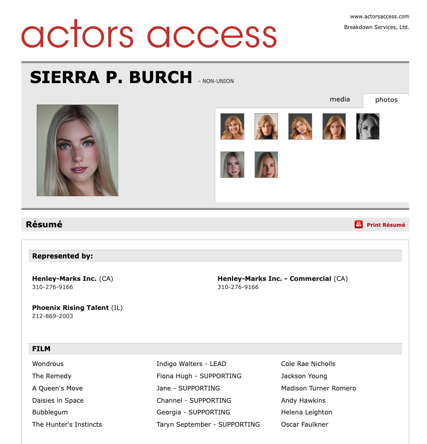 actors access