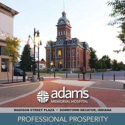 adams memorial hospital jobs