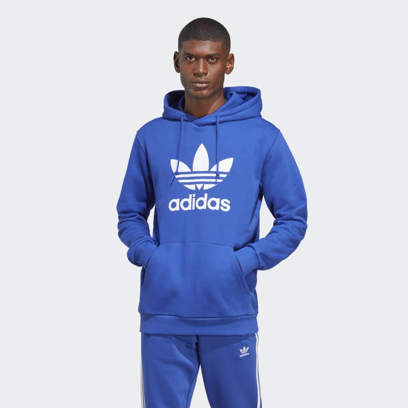 adidas trefoil hoodie