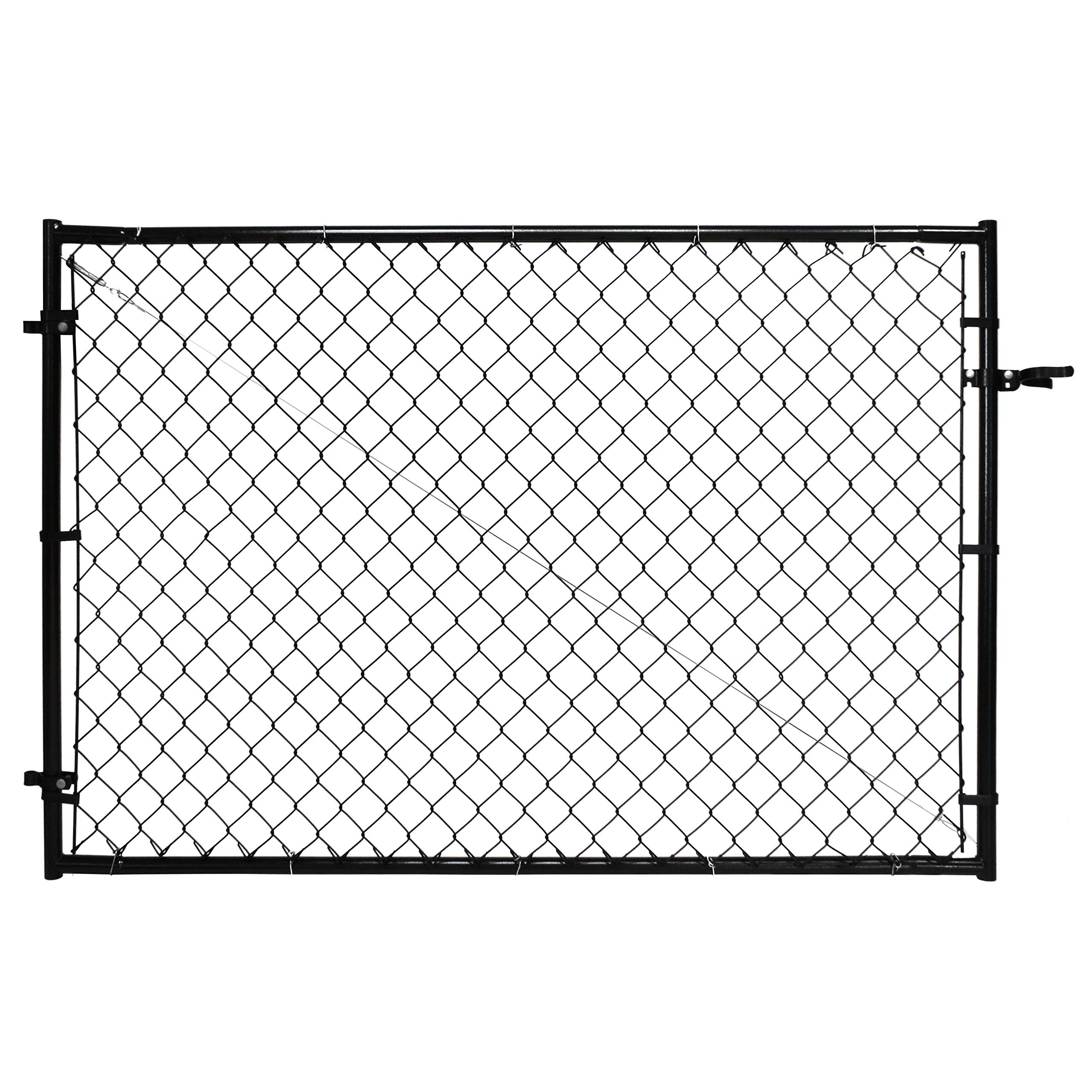 adjustable chain link gate