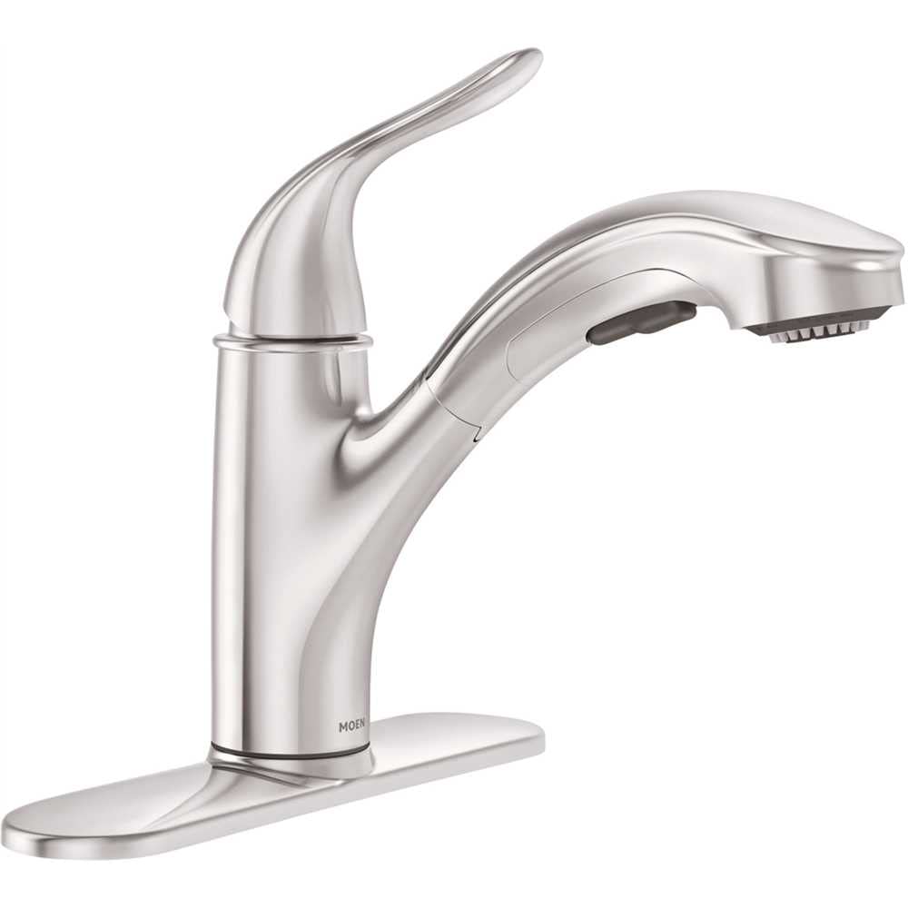 moen kitchen faucets with pull-out spray