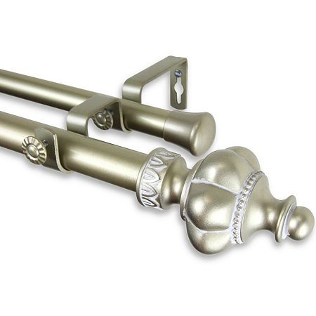 jcpenney double curtain rods