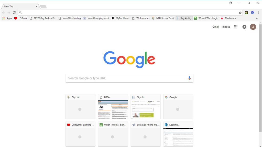 google chrome covering taskbar