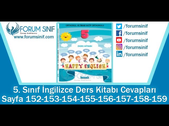 ingilizce ders kitabı cevapları 5 sınıf başak yayınları